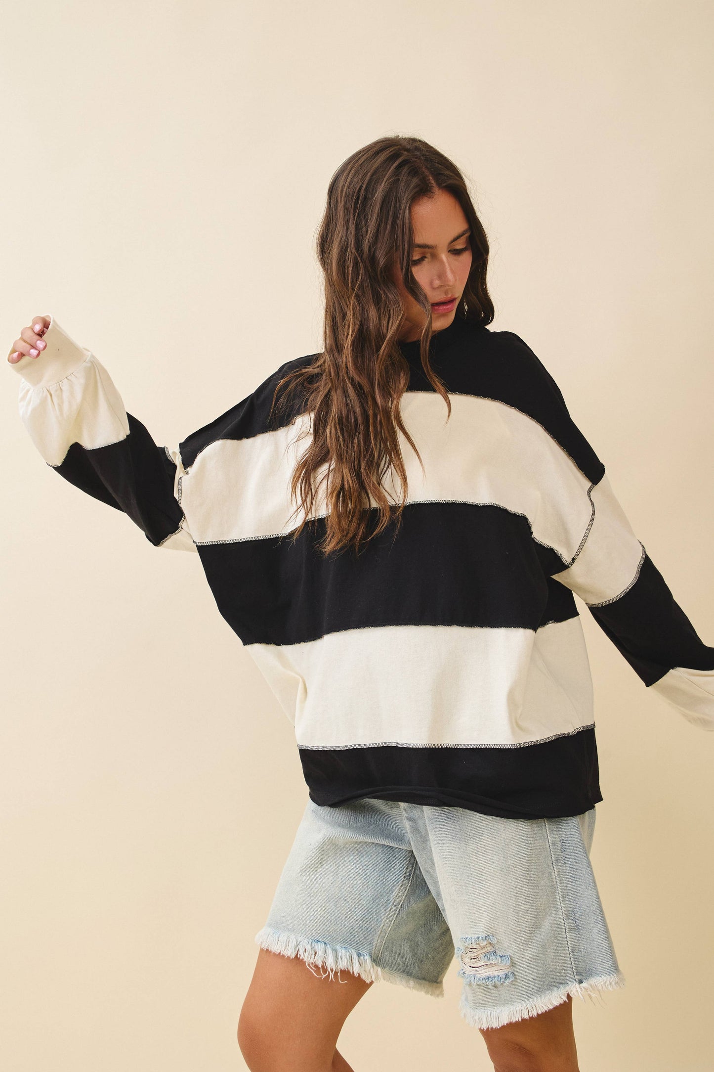 Long Sleeve Slouchy Top
