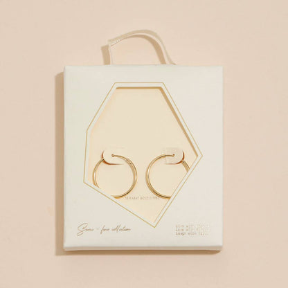 Simple Hoop Earrings