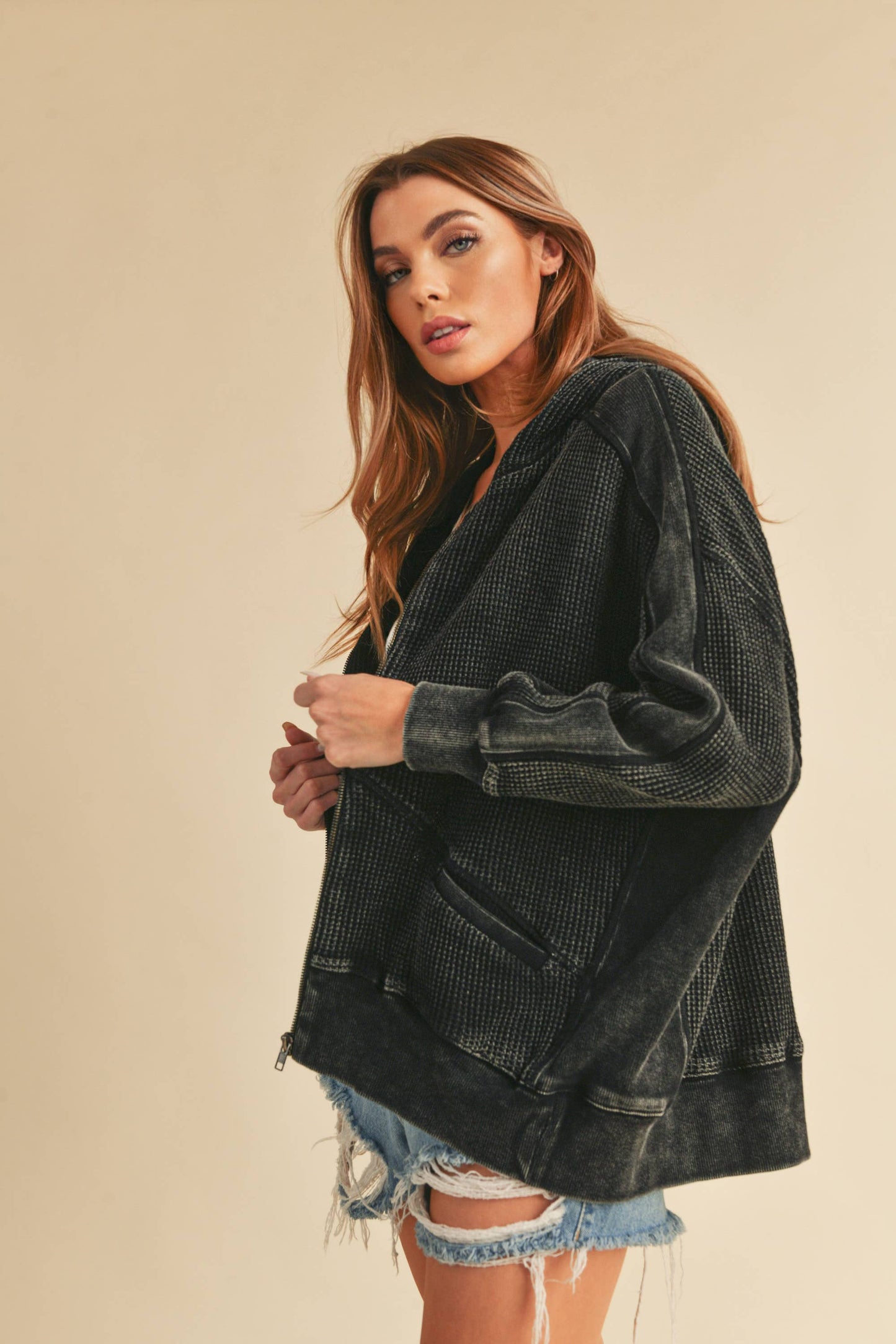 Cady Waffle Jacket