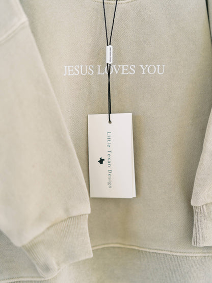 Jesus Loves You French Terry Crewneck