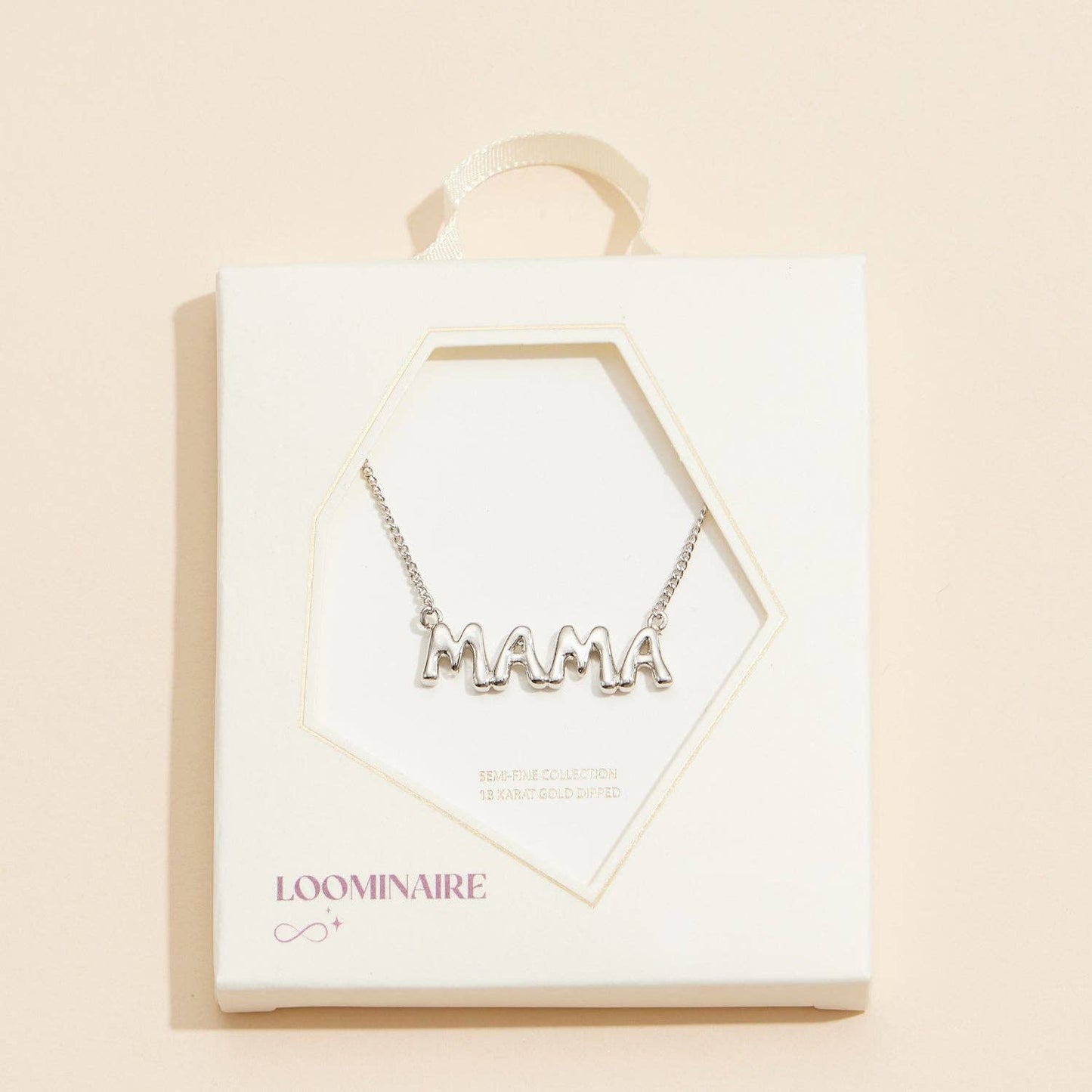 Bubble "MAMA" Necklace