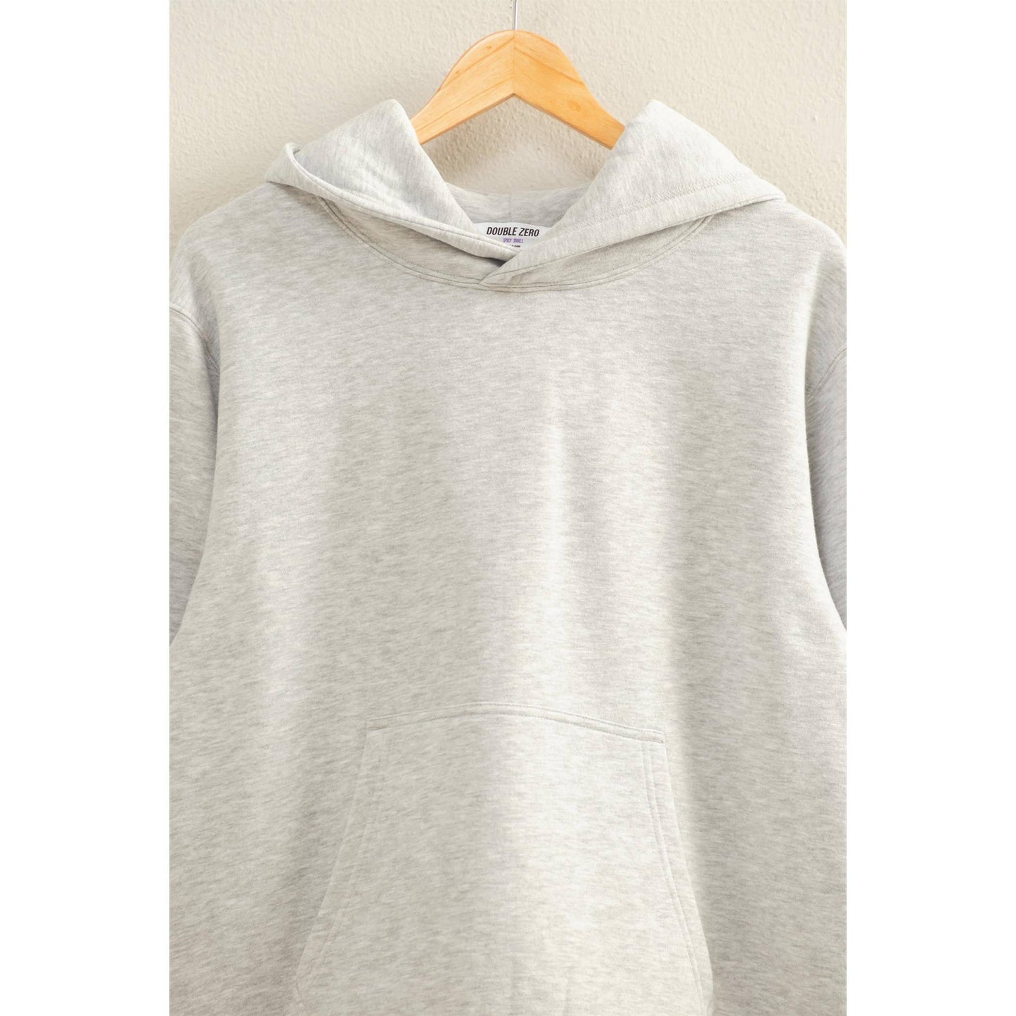Essential Comfort Hoodie With Kangaroo Pocket