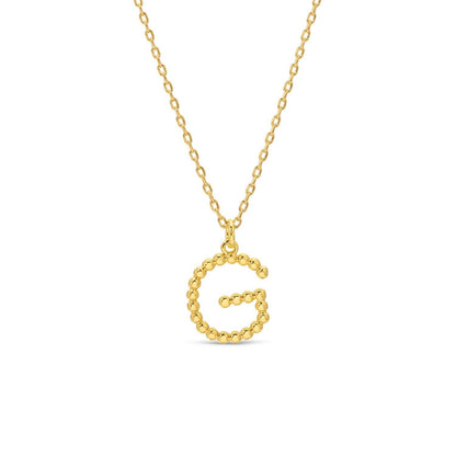 Delicate Initial Pendant - Assorted