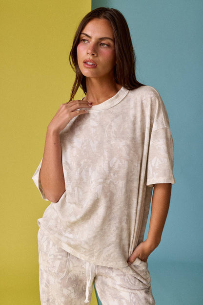 Camp Ribbed Loose Fit Shirt