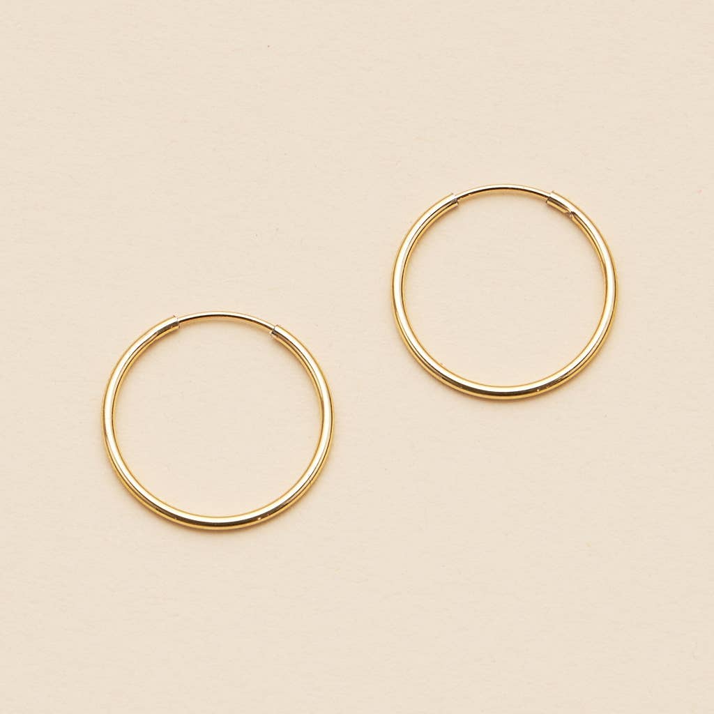 Simple Hoop Earrings