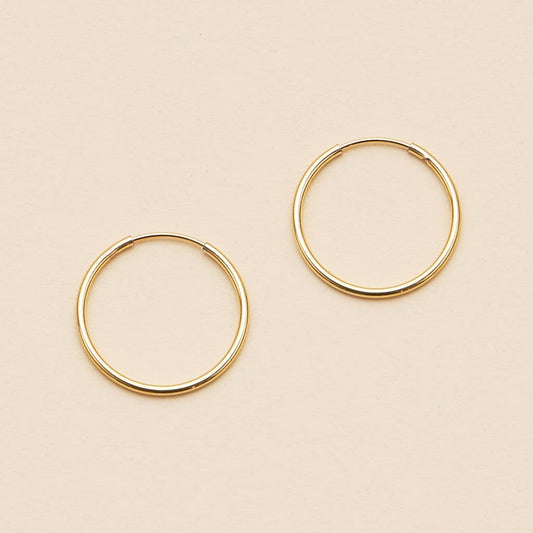 Simple Hoop Earrings