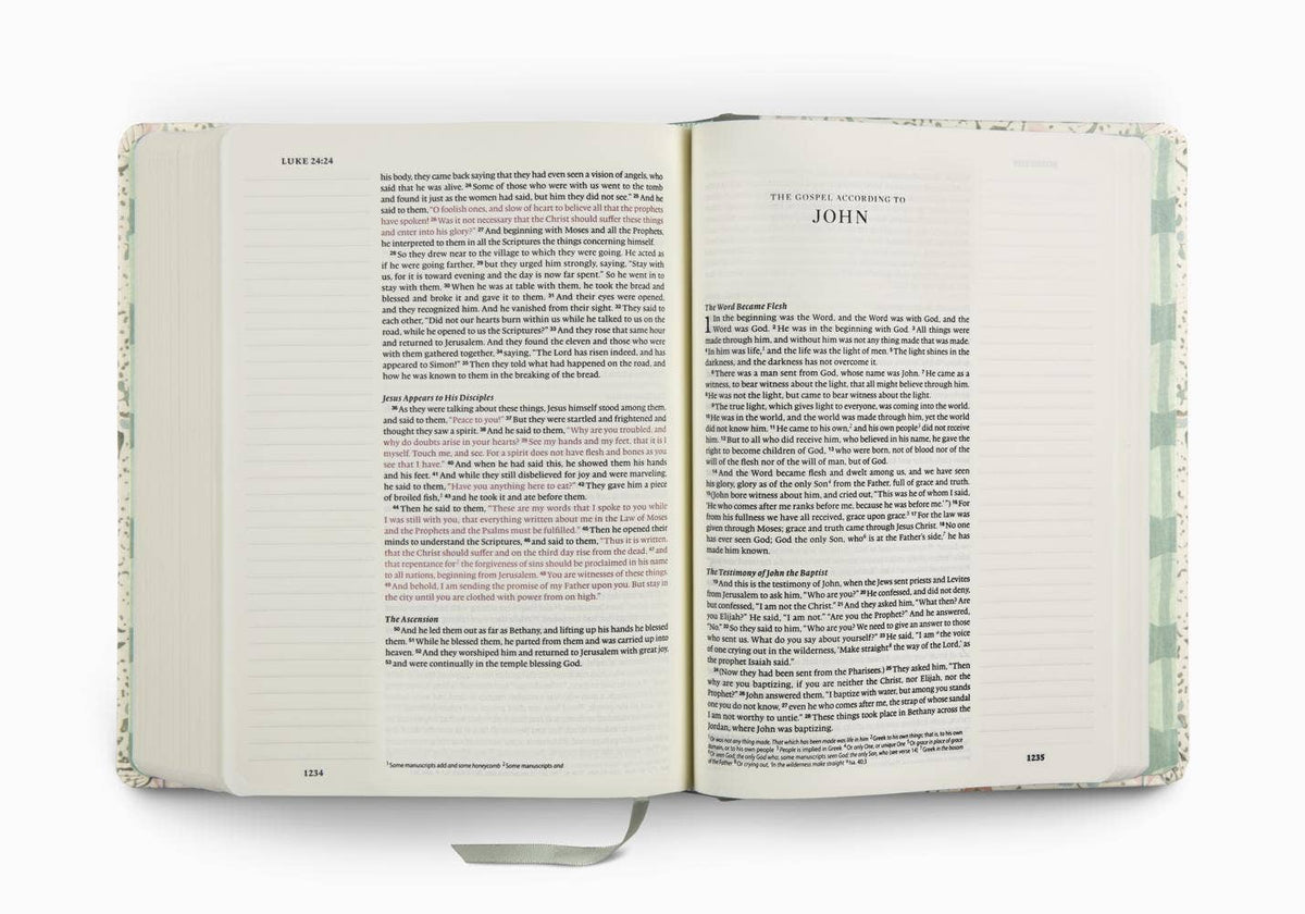 ESV Single Column Journaling Bible®,Lulie Wallace,Red Letter