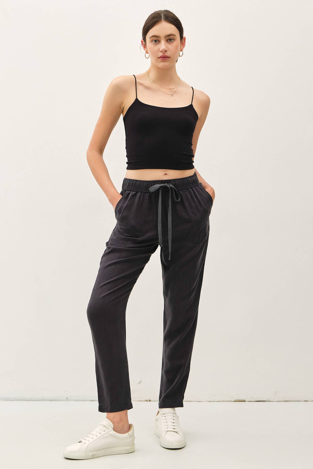 Tencel Tapered Pants