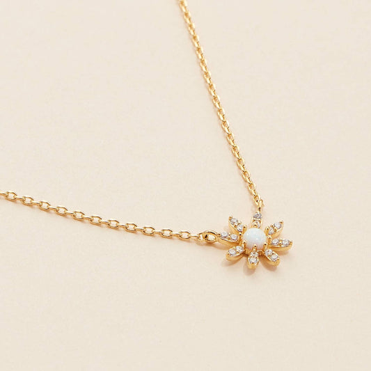 Floral Charm Necklace