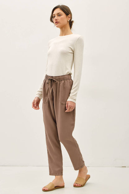Tencel Tapered Pants