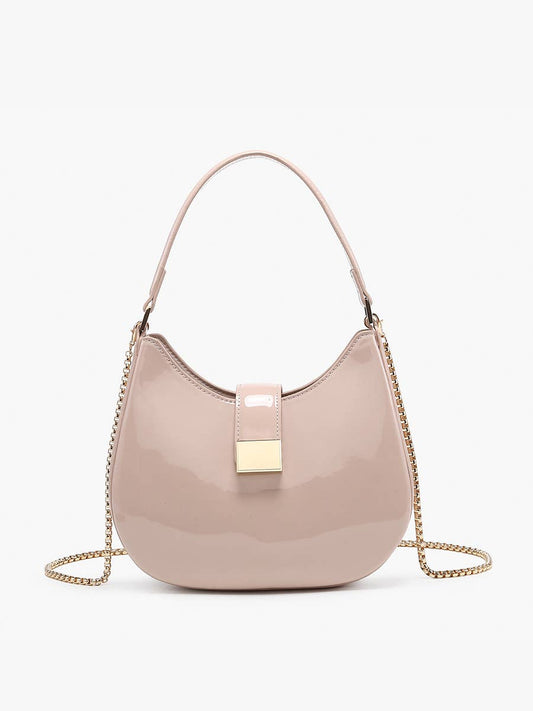 Malta Saddle/Crossbody Bag – Chain Strap Style