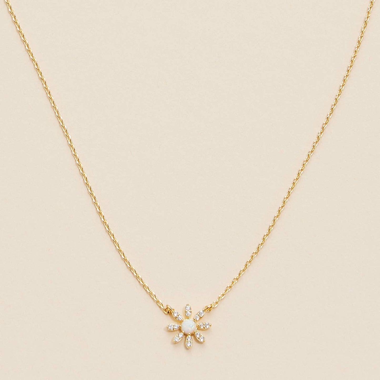 Floral Charm Necklace