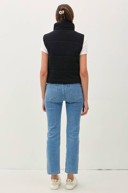Puffer Vest With Zipper