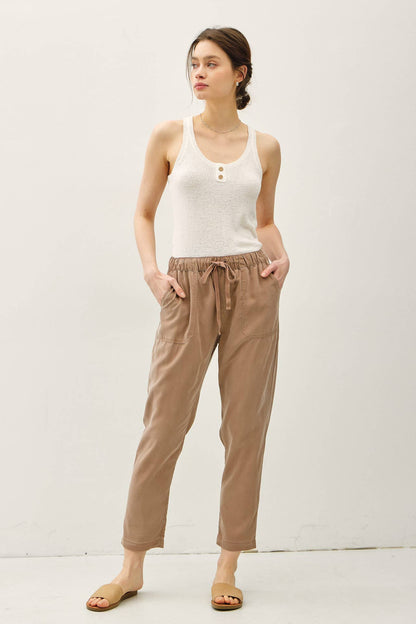 Tencel Tapered Pants