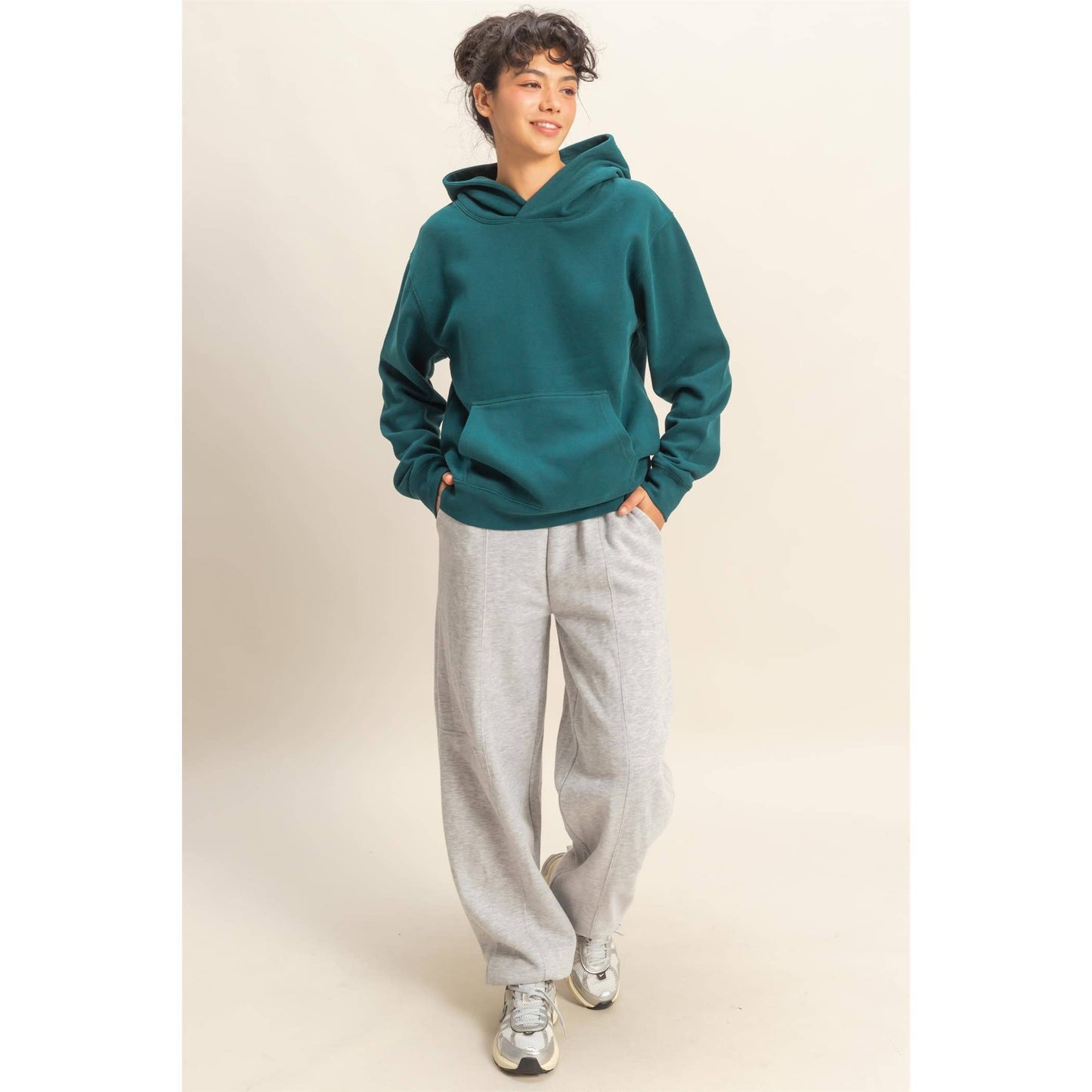 Essential Comfort Hoodie With Kangaroo Pocket