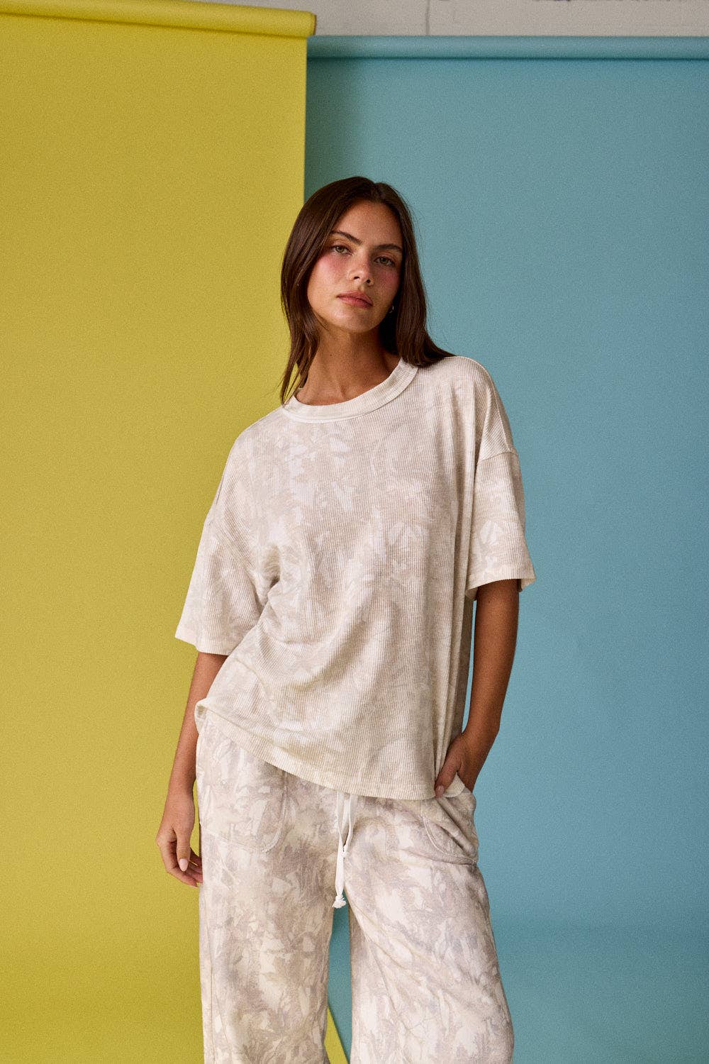 Camp Ribbed Loose Fit Shirt