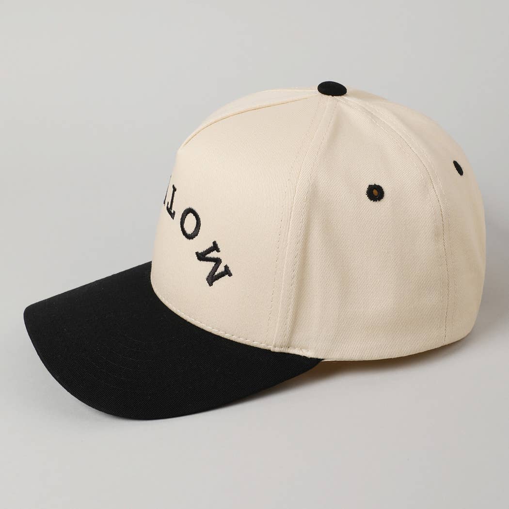 MOTHER Upside Down Lettering Embroidered Cap