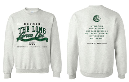 Long Green Line Crewneck OC x CS