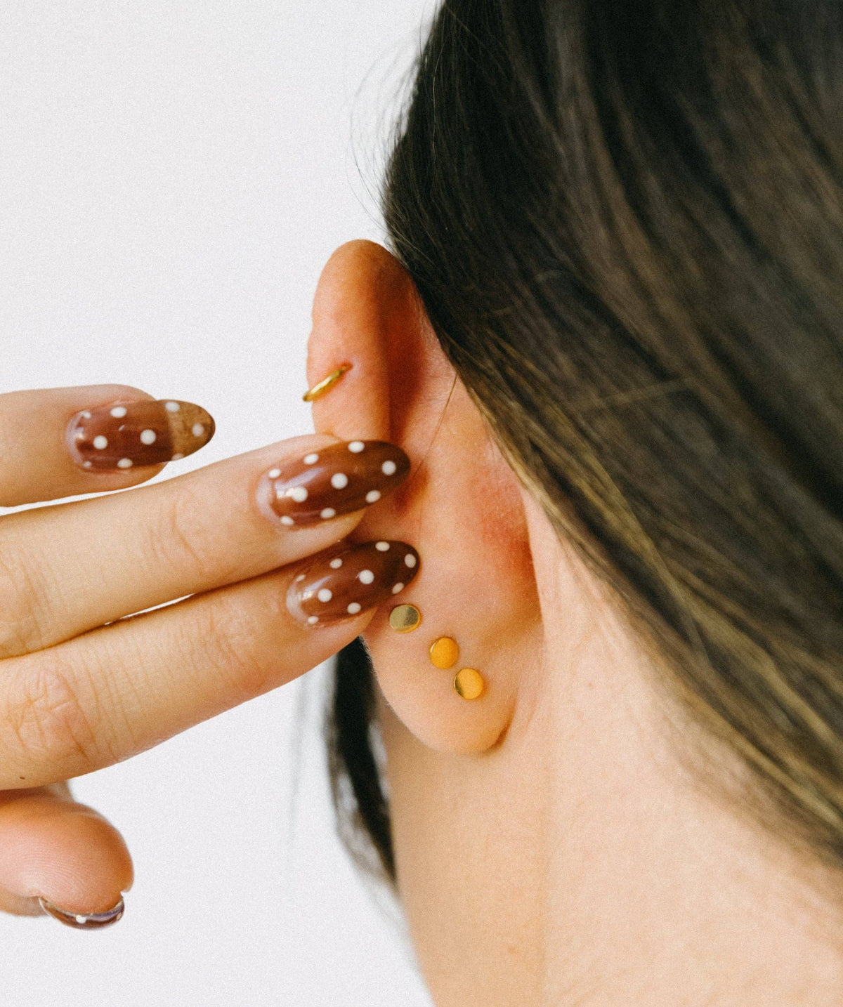 Crown Marquise Flat Back Stud