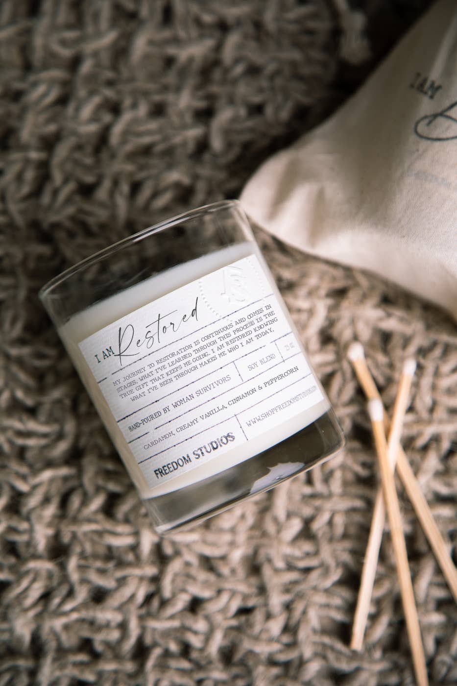 I AM Restored Candle