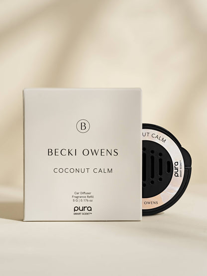 Coconut Calm by Becki Owens - Pura Car Refill