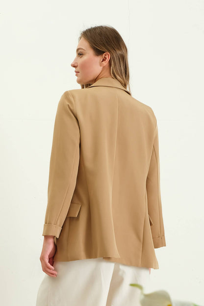 Brandi Folded Sleeve Blazer