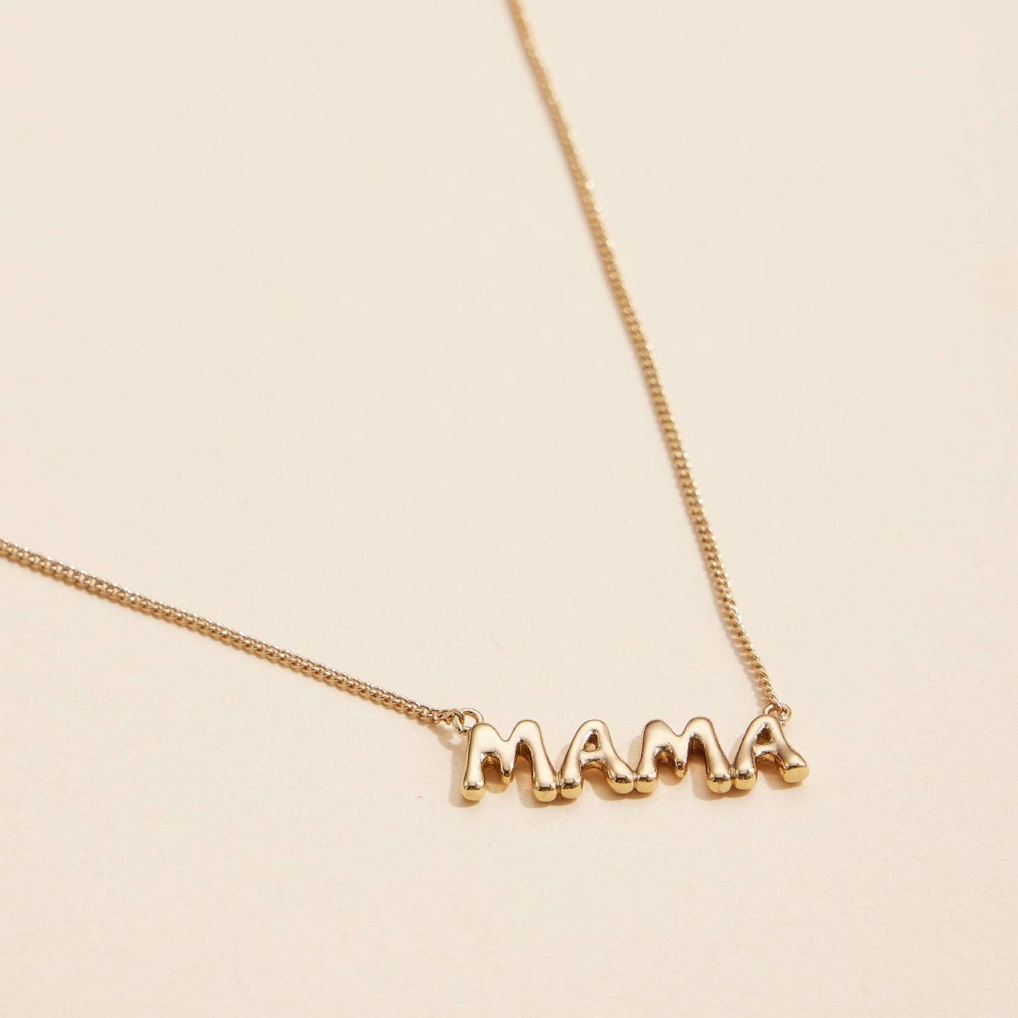 Bubble "MAMA" Necklace