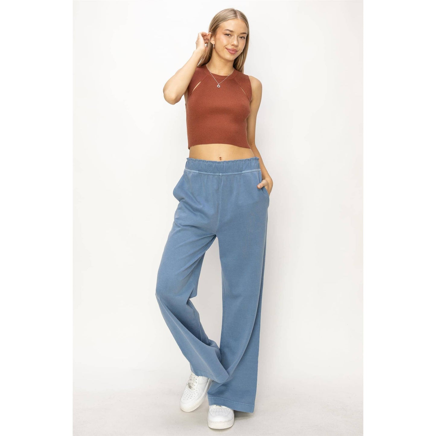 High Waist Flare Pants