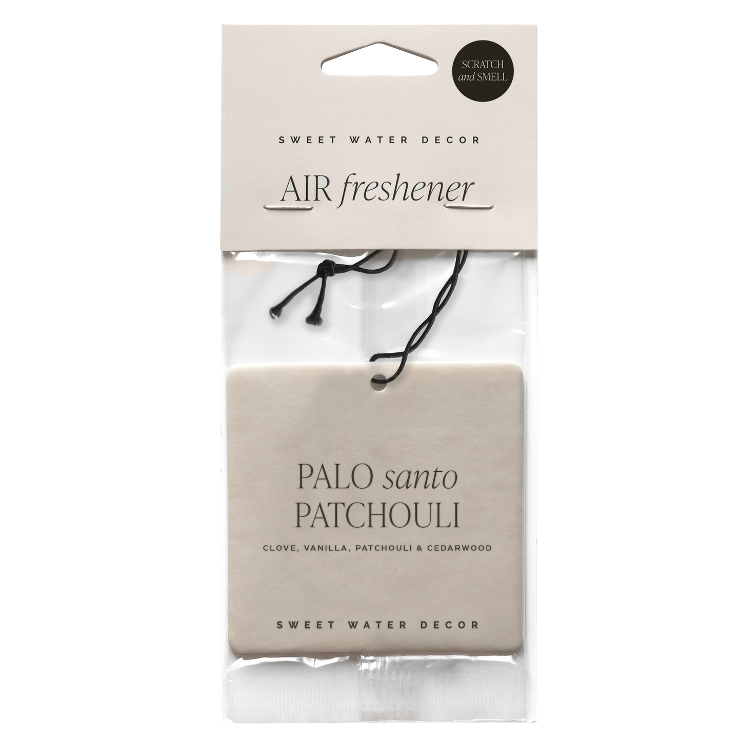 Palo Santo Patchouli Hanging Air Freshener