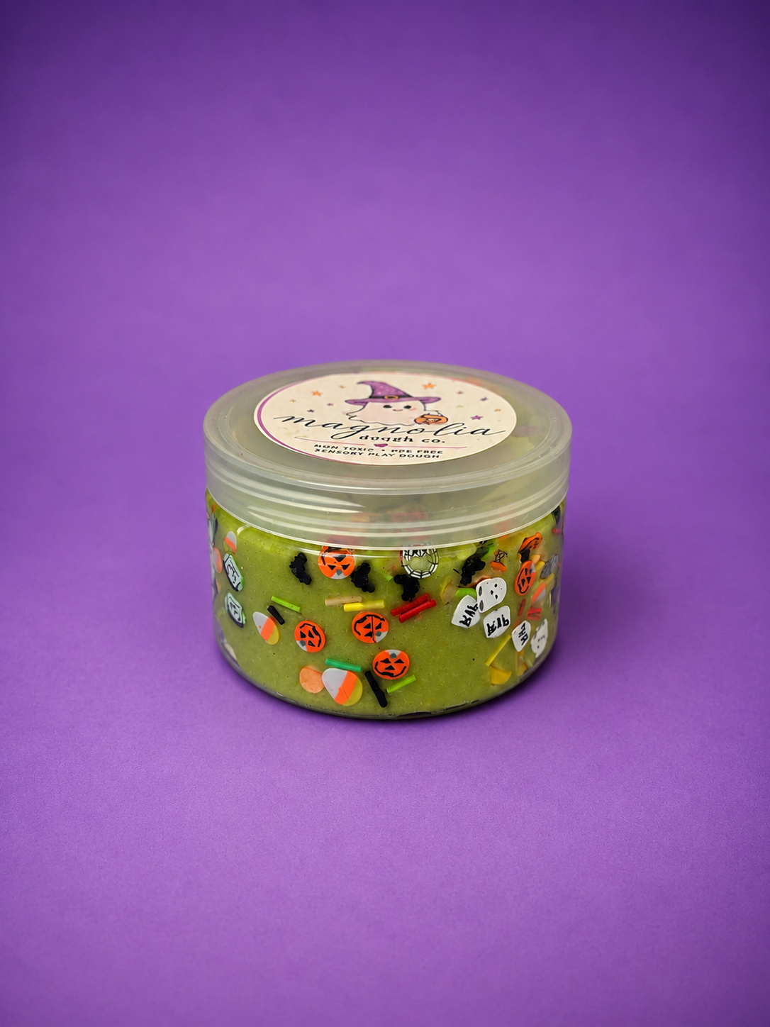 Mini Halloween Sensory Play Dough Jar | Non-Toxic