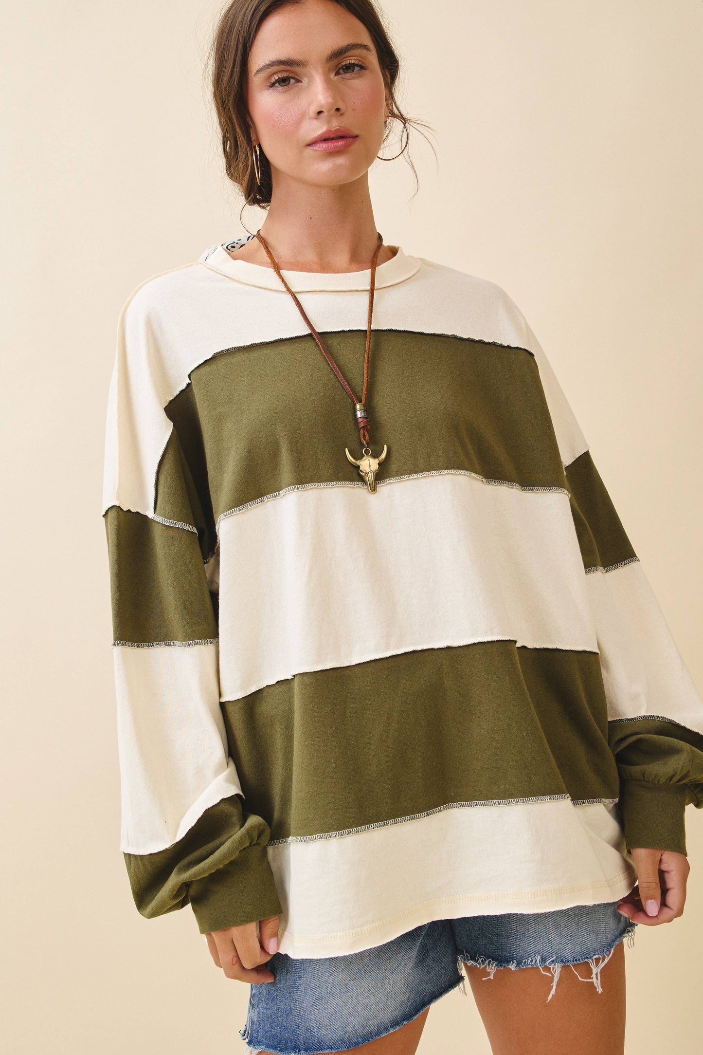 Long Sleeve Slouchy Top