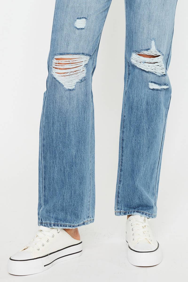 High Rise 90’s Straight Jeans