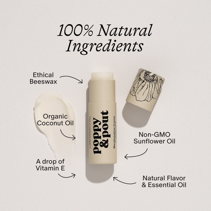Poppy and Pout Lip Balm