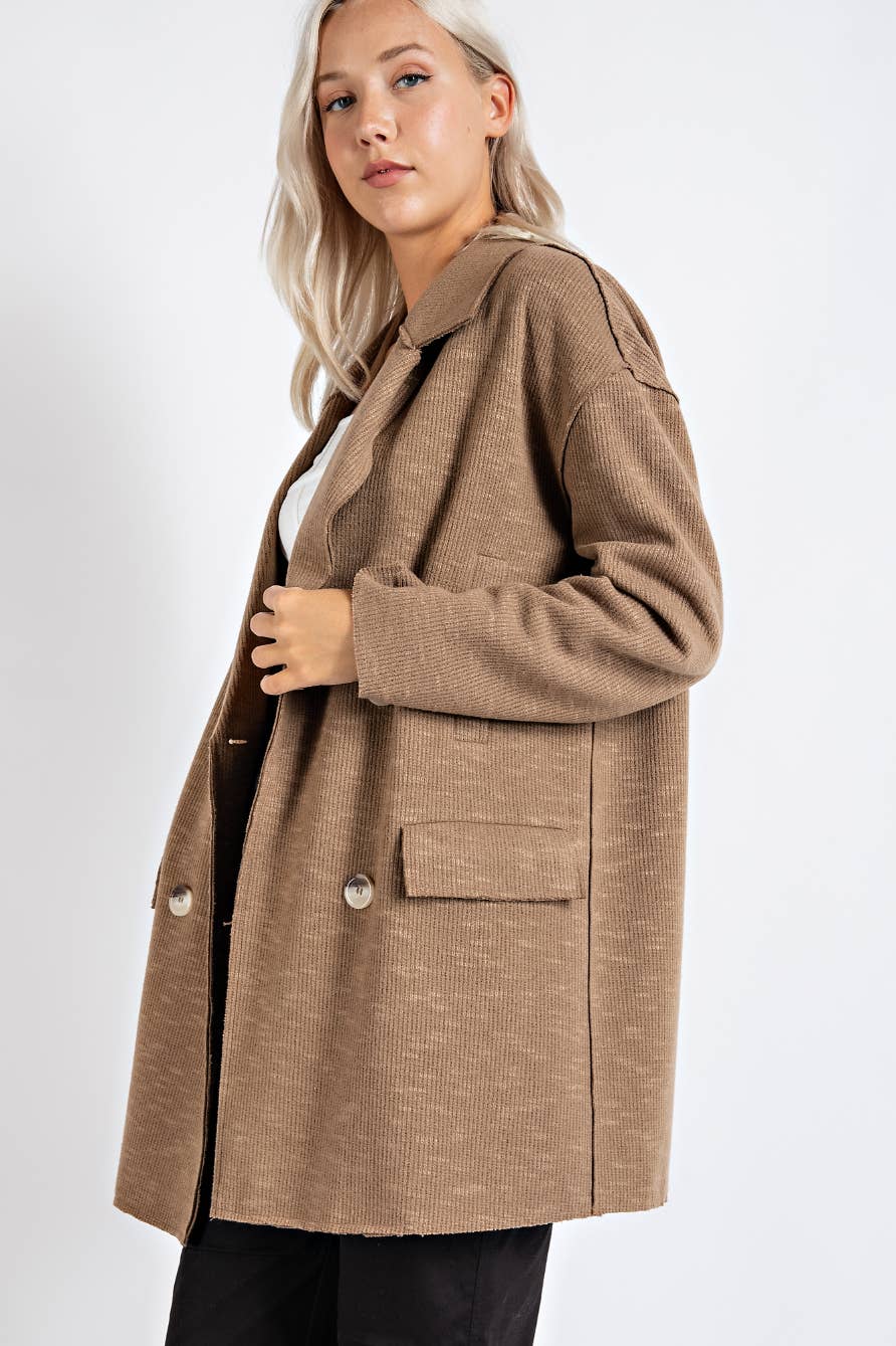 Double Breasted Midi Coat