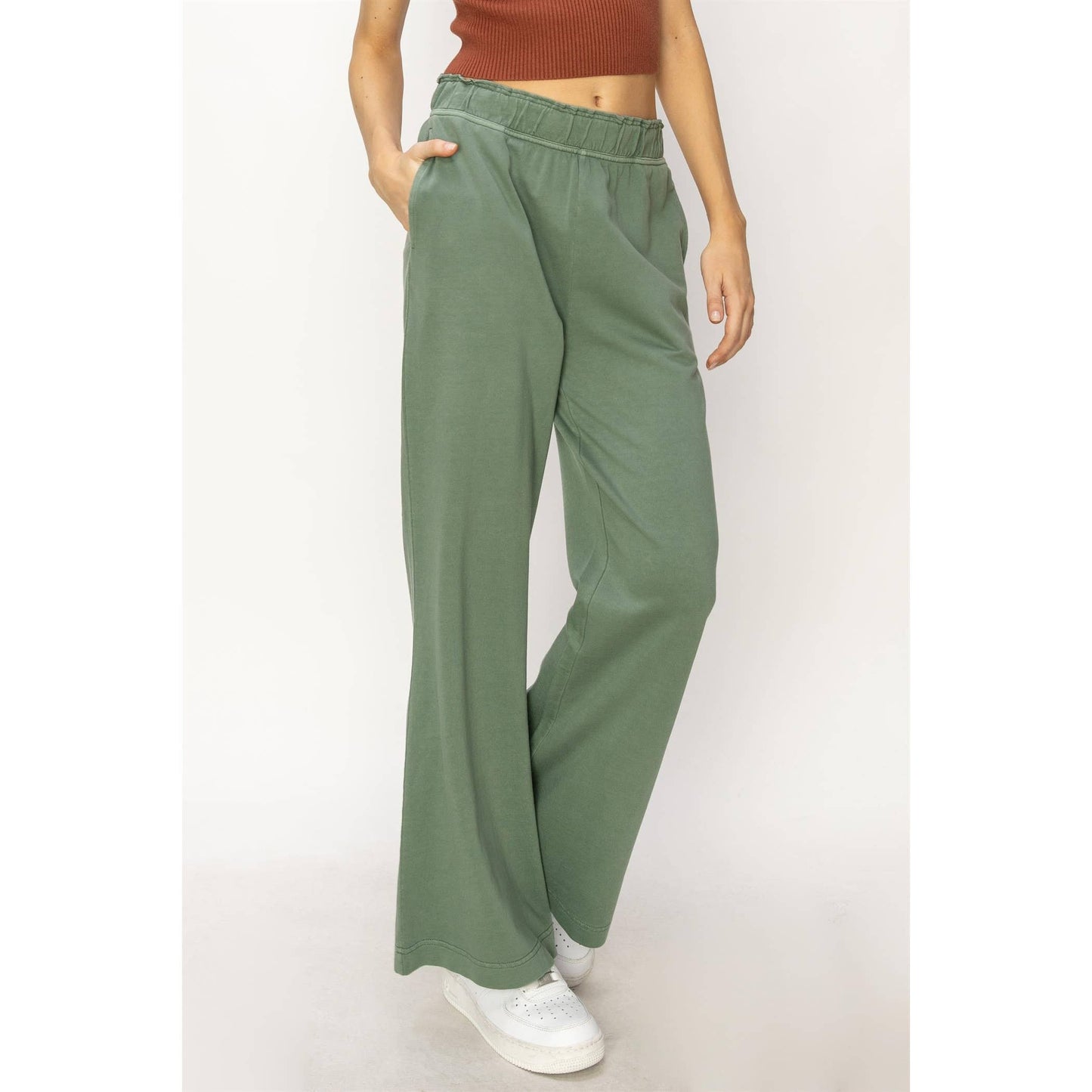 High Waist Flare Pants