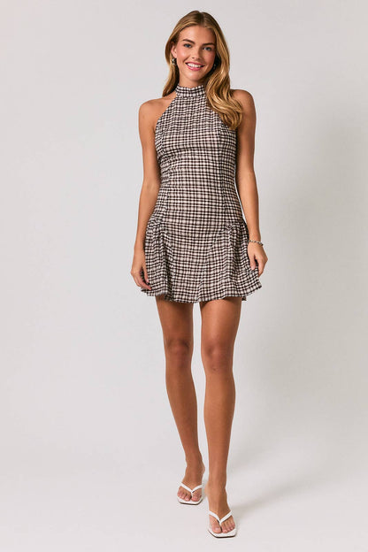 Haley Flare Mini Dress