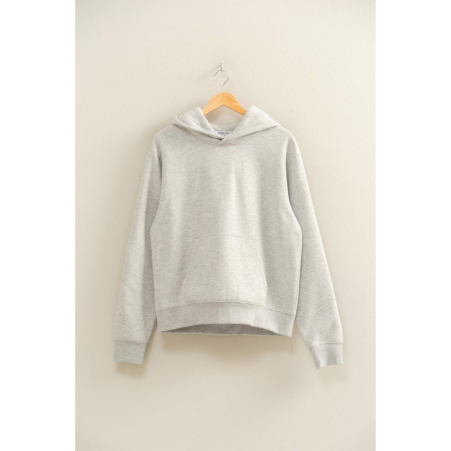 Essential Comfort Hoodie With Kangaroo Pocket