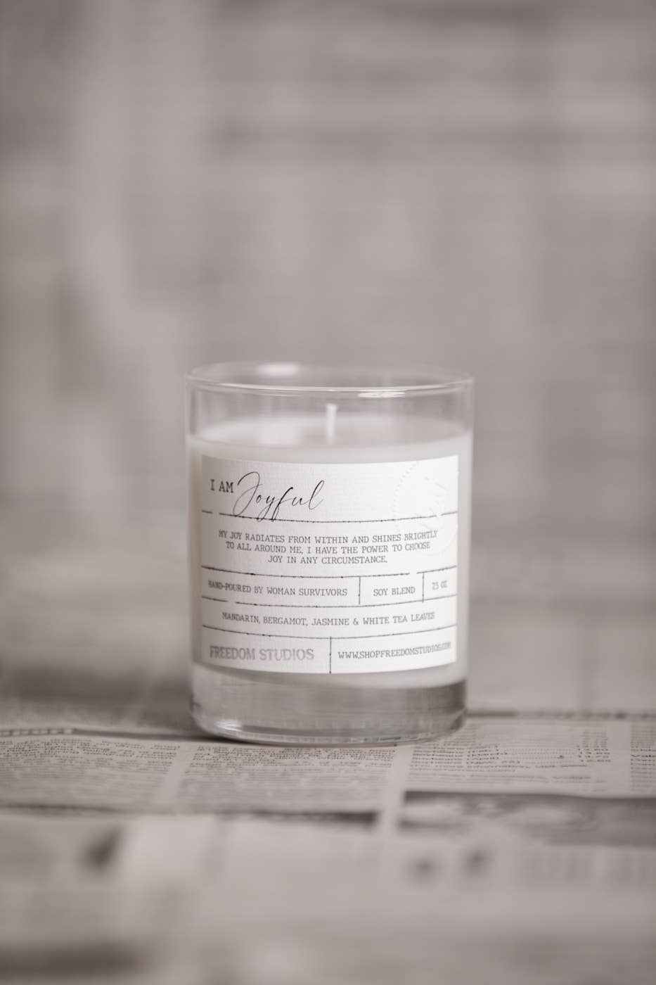 I AM Joyful Candle