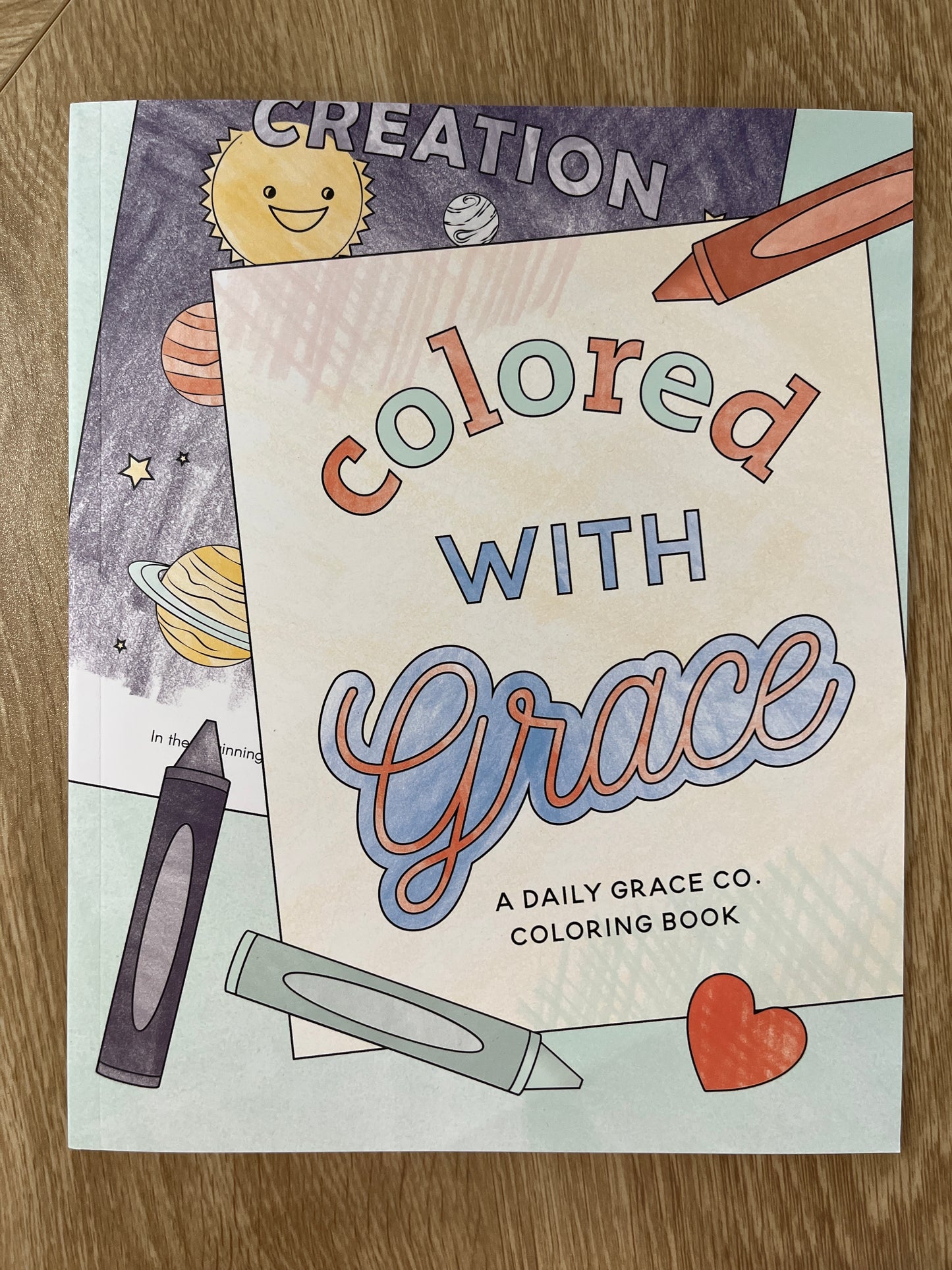 Colored with Grace Coloring Book