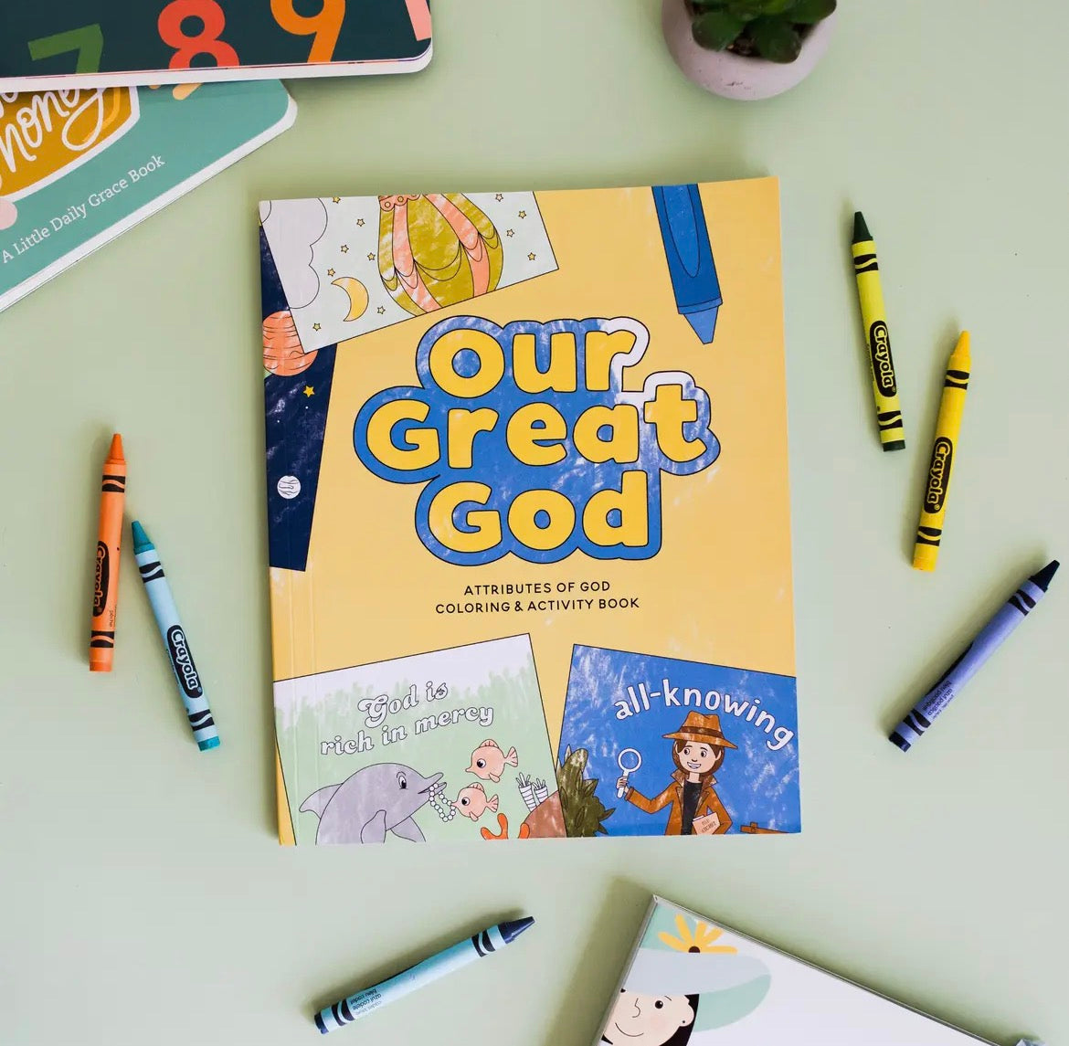Our Great God Coloring Book