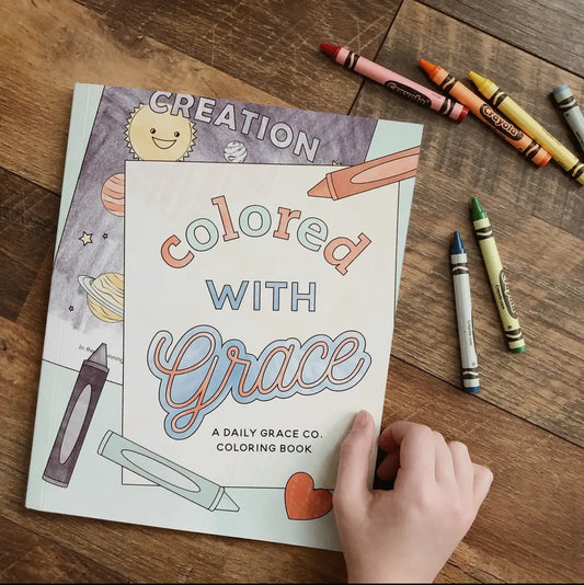 Colored with Grace Coloring Book