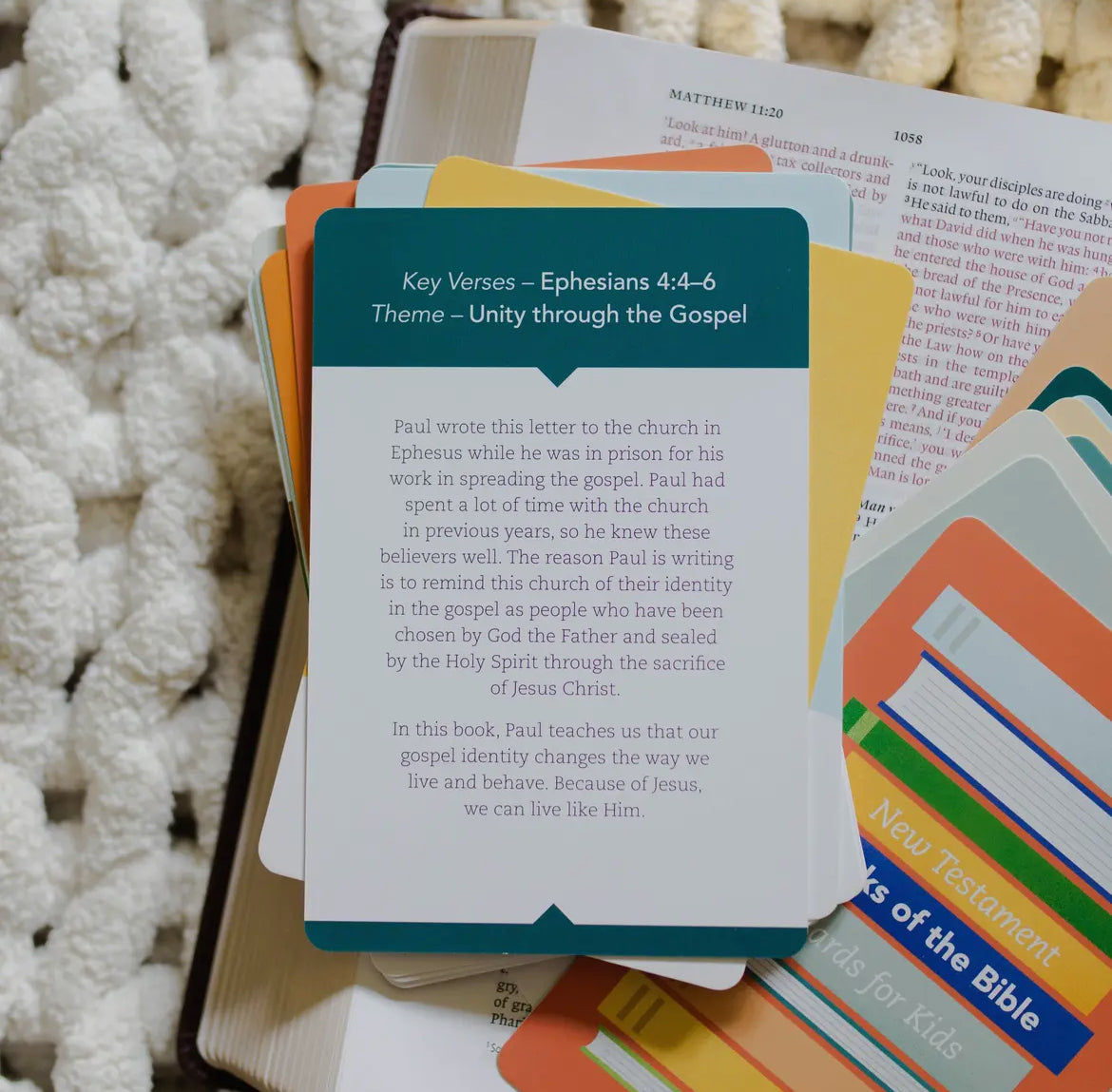 New Testament Cards for Kids