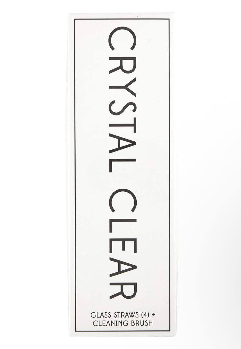 Crystal Clear Straw Set