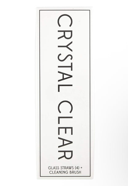 Crystal Clear Straw Set