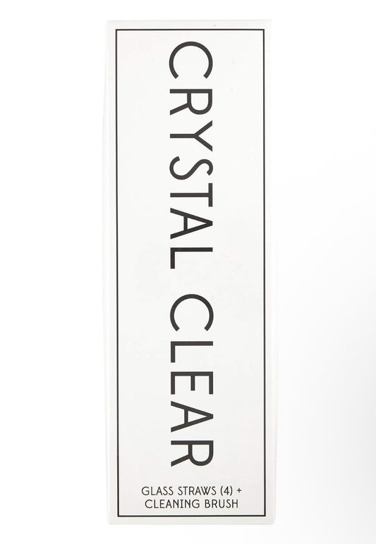 Crystal Clear Straw Set