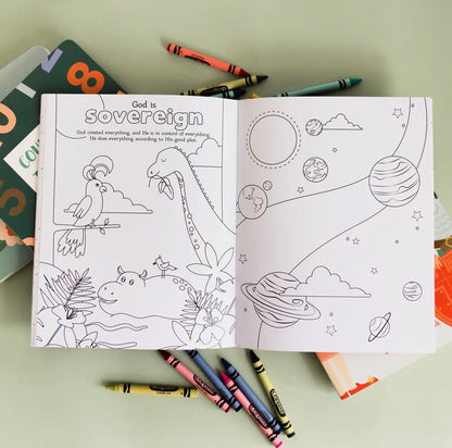 Our Great God Coloring Book