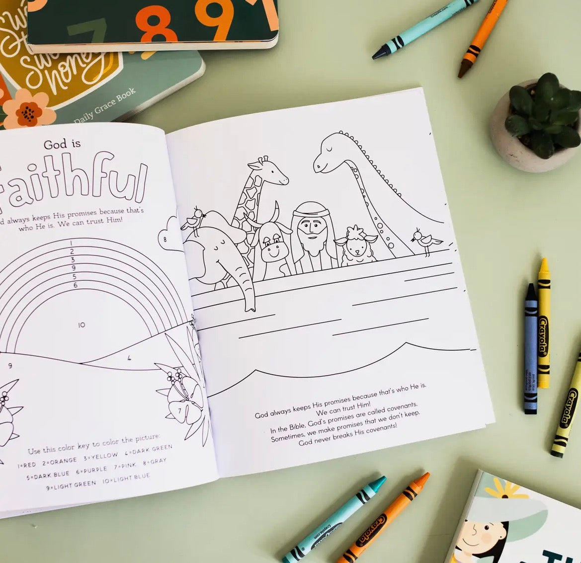 Our Great God Coloring Book