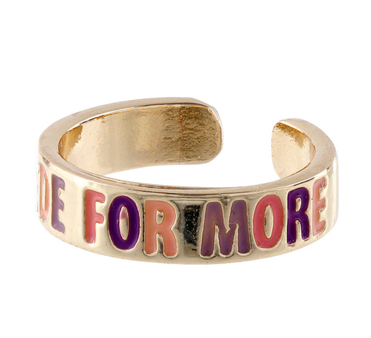 Made For More Adjustable Ring