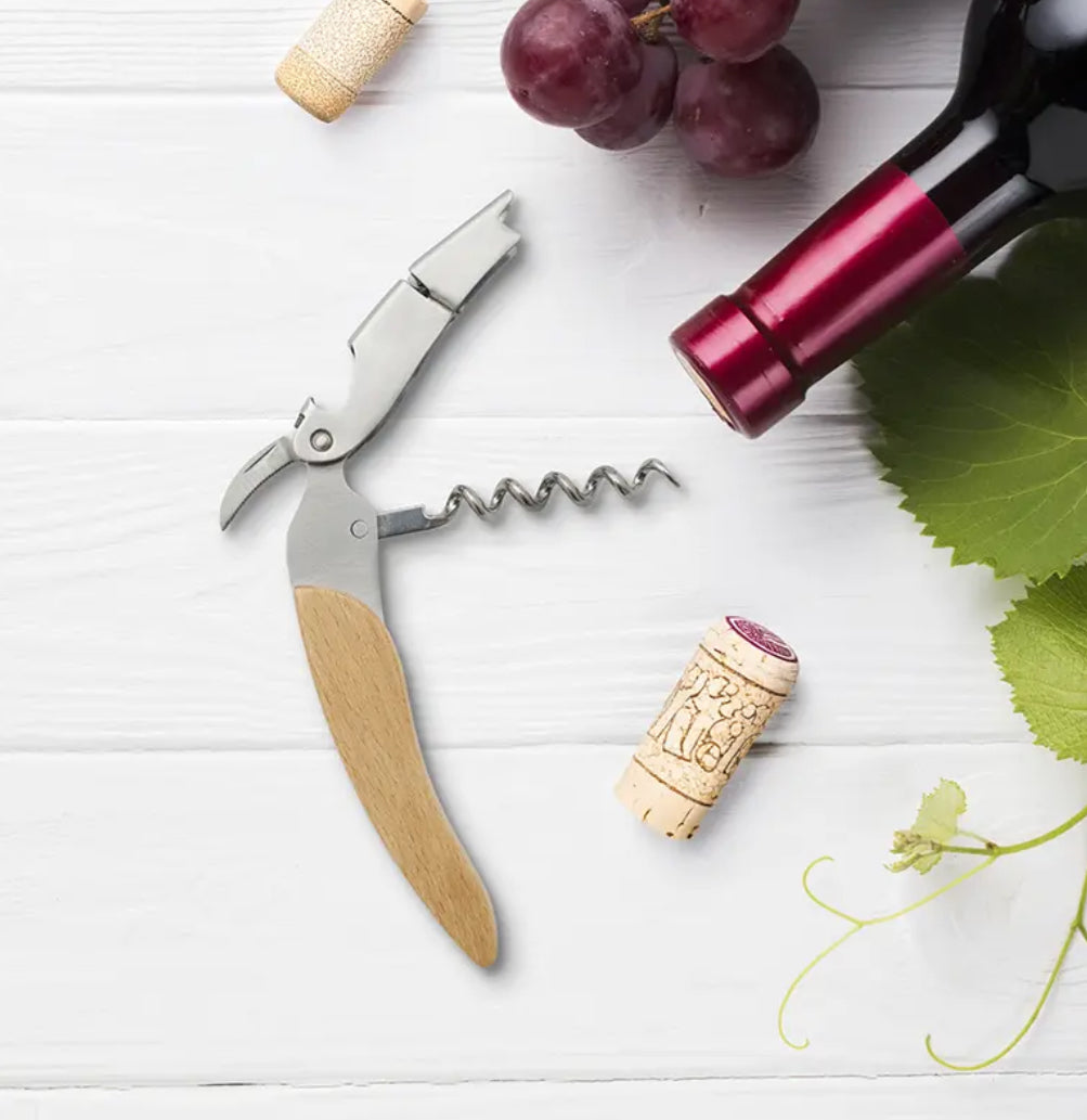 Wooden Wine Bottle Opener