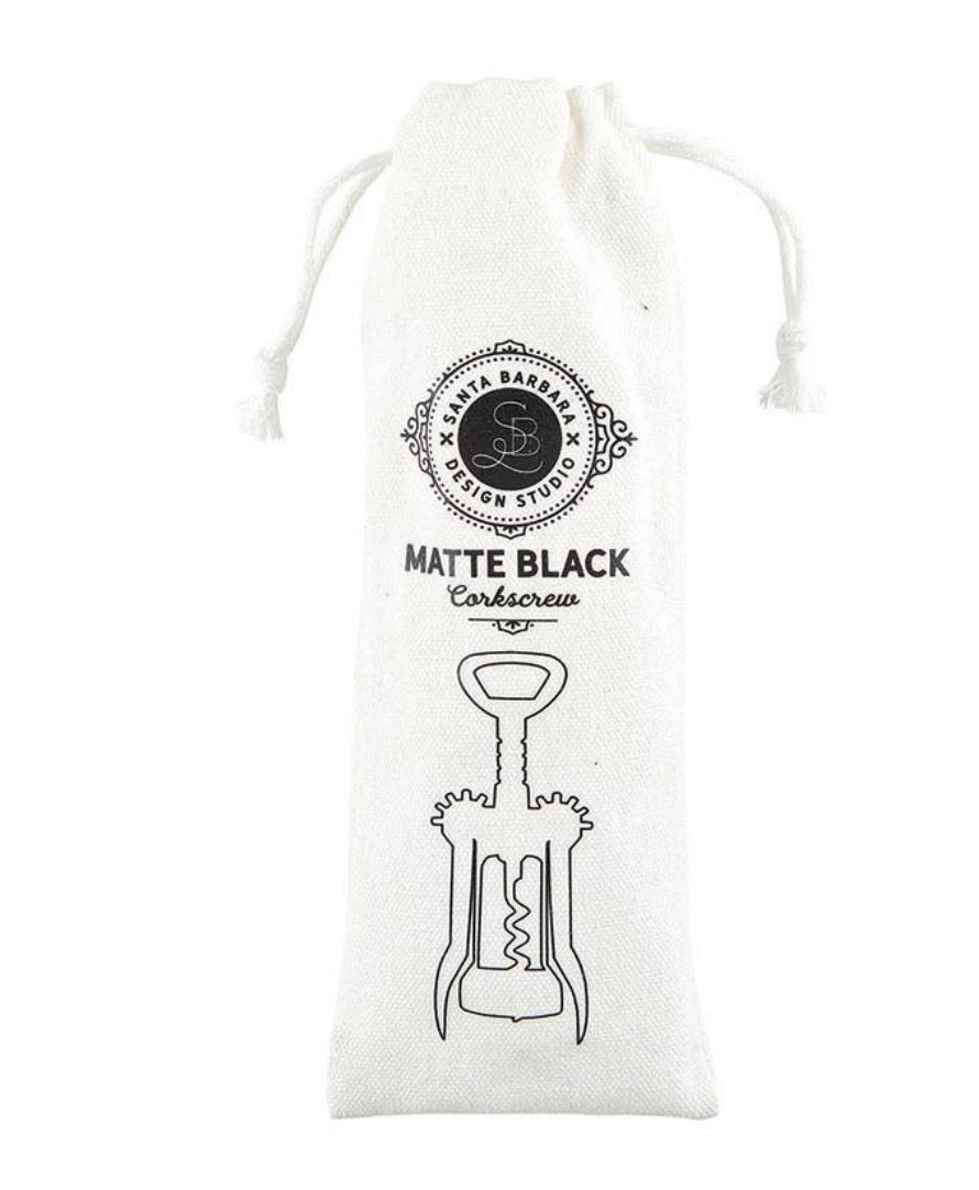 Matte Black Corkscrew